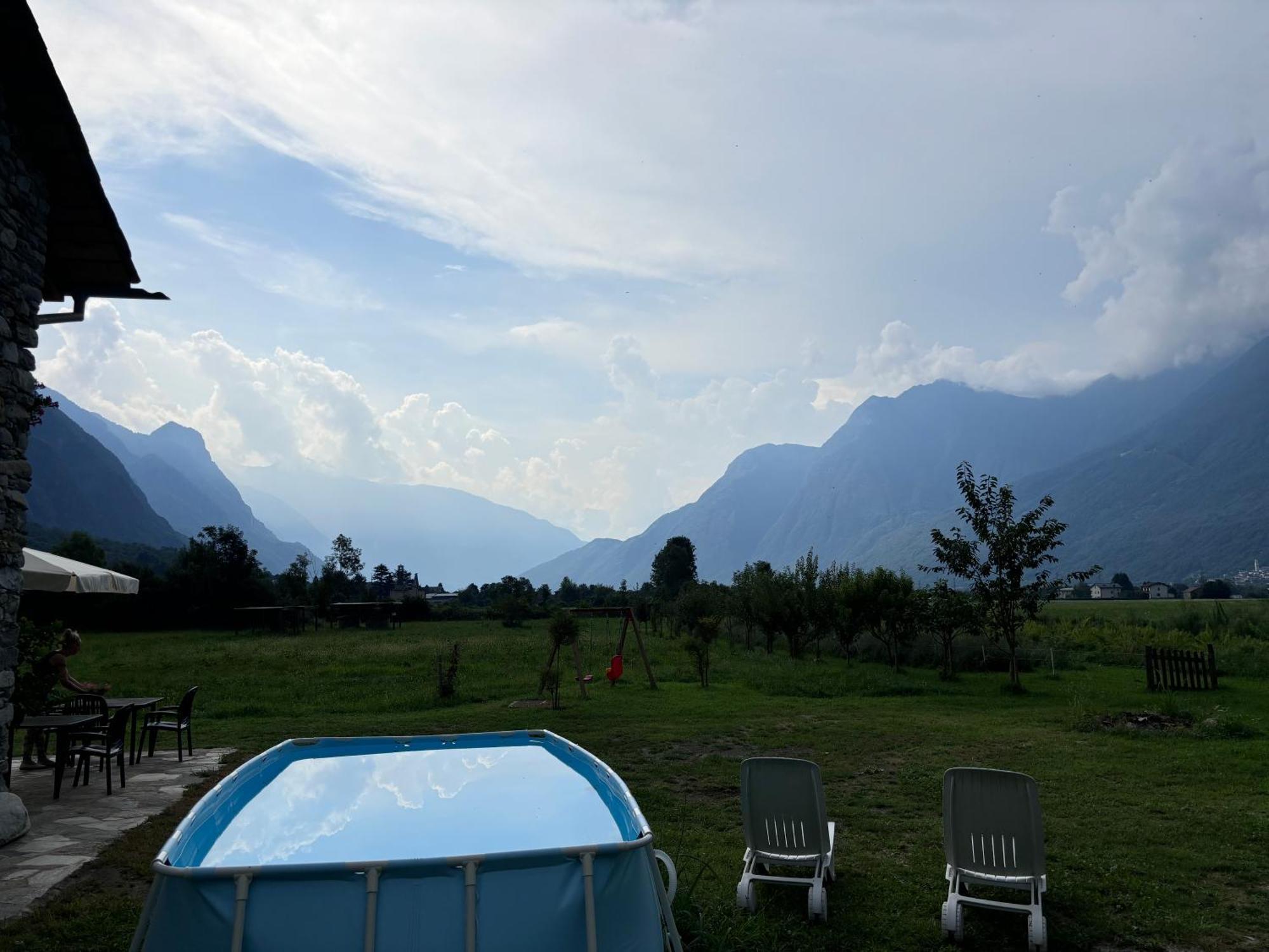 Chalet Valchiavenna San Cassiano  Eksteriør billede